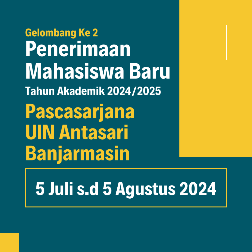 Pendaftaran Mahasiswa Baru Gelombang Ke 2 Tahun Akademik 2024/2025 ...